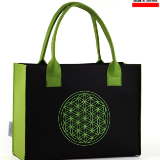 Filz-Tasche "Lebensblume"